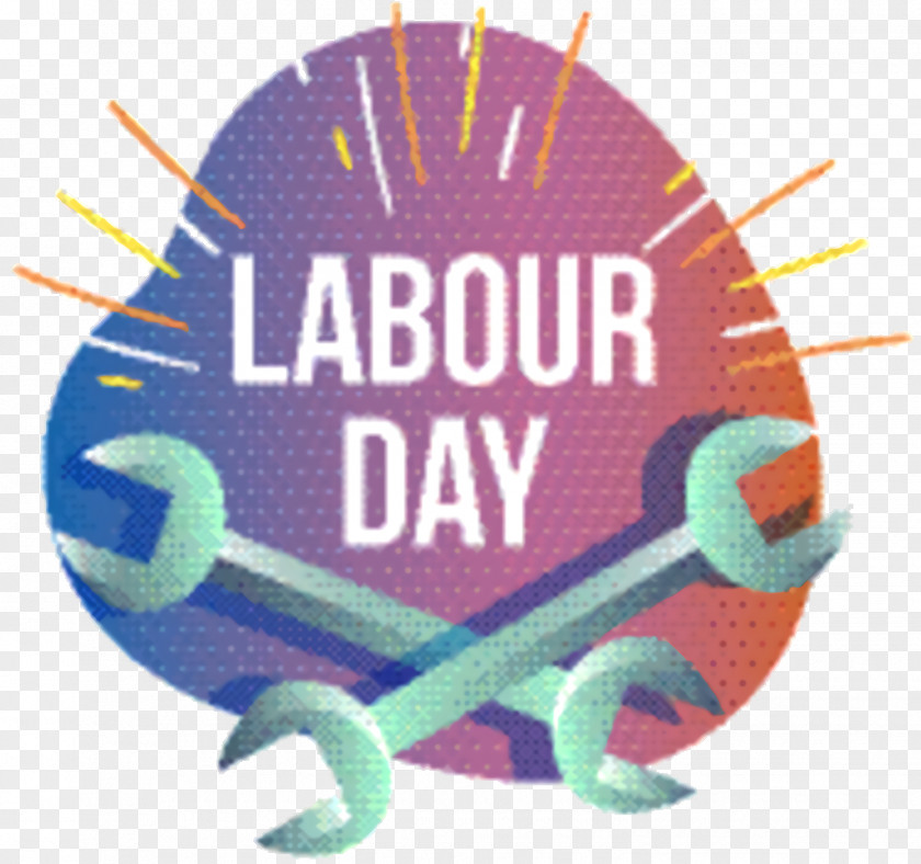 Logo Poster Labor Day Design PNG