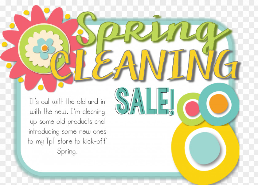 Sale Spring Clip Art Line Product Party PNG