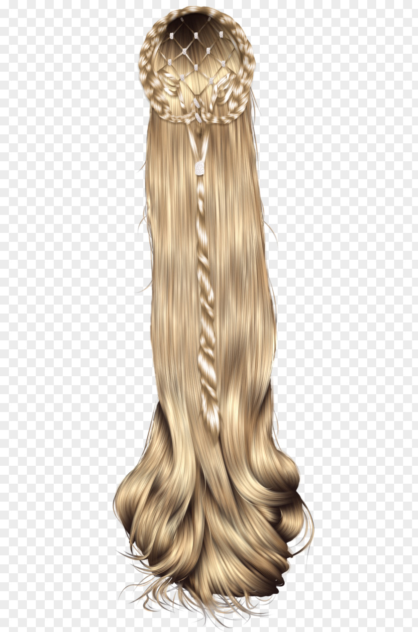 Hairdressing Hairstyle Blond Wig PNG
