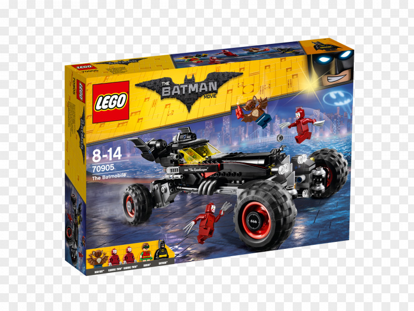 LEGO Ambulance Box 70905 THE BATMAN MOVIE The Batmobile Man-Bat Robin PNG