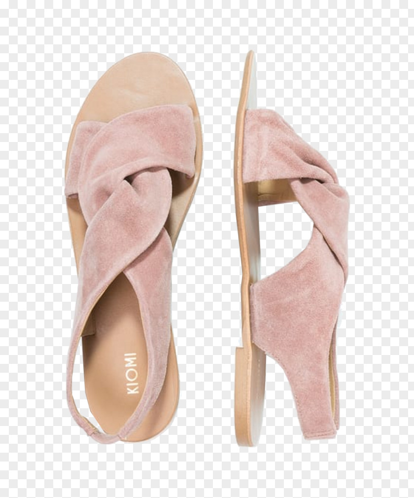 Sandal Flip-flops Shoe Leather Suede PNG
