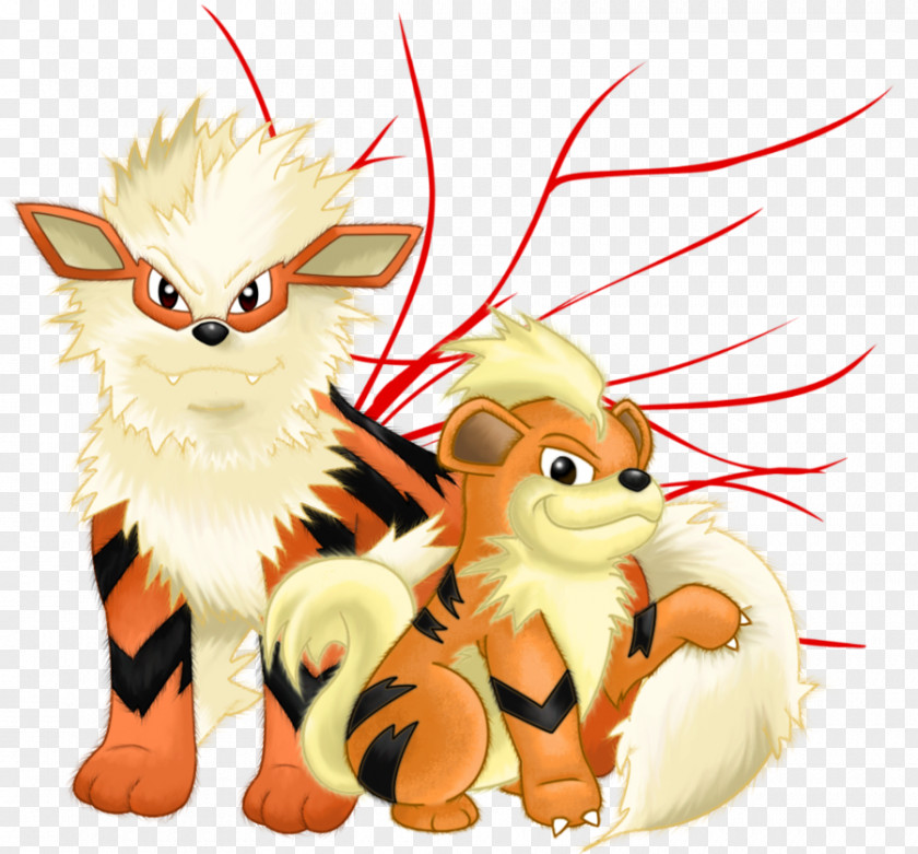 Arcanine Growlithe Pokémon Types Bulbapedia PNG