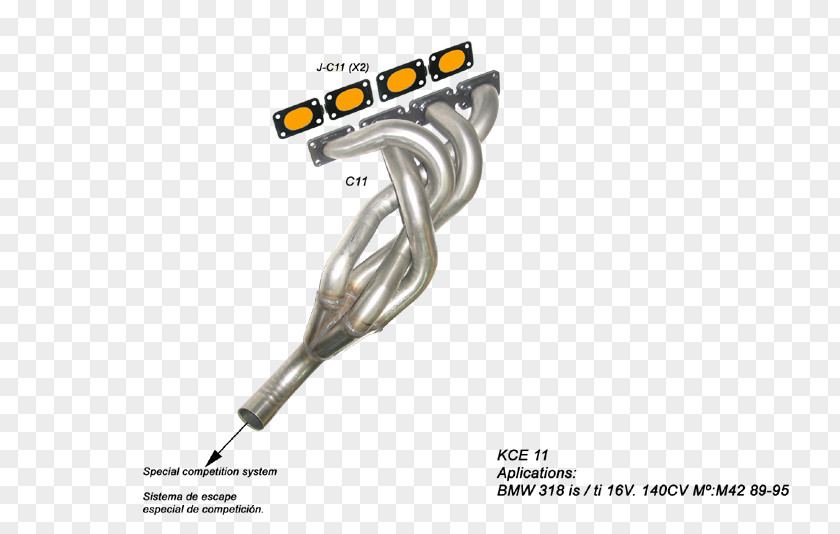 Bmw BMW 3 Series Compact Car Exhaust System Manifold PNG