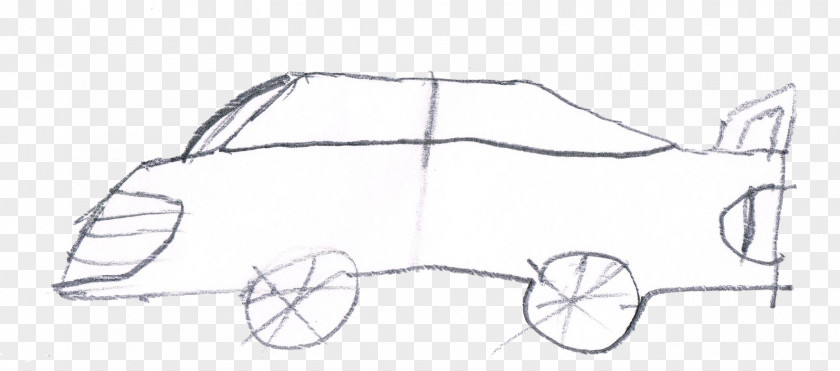 Design Automotive White Sketch PNG