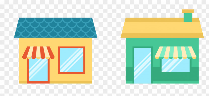 Green House Building Business Housing Apartment Icon PNG