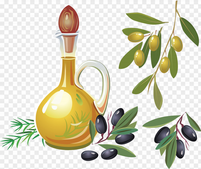 Huile Vector Olive Oil Pizza Clip Art PNG
