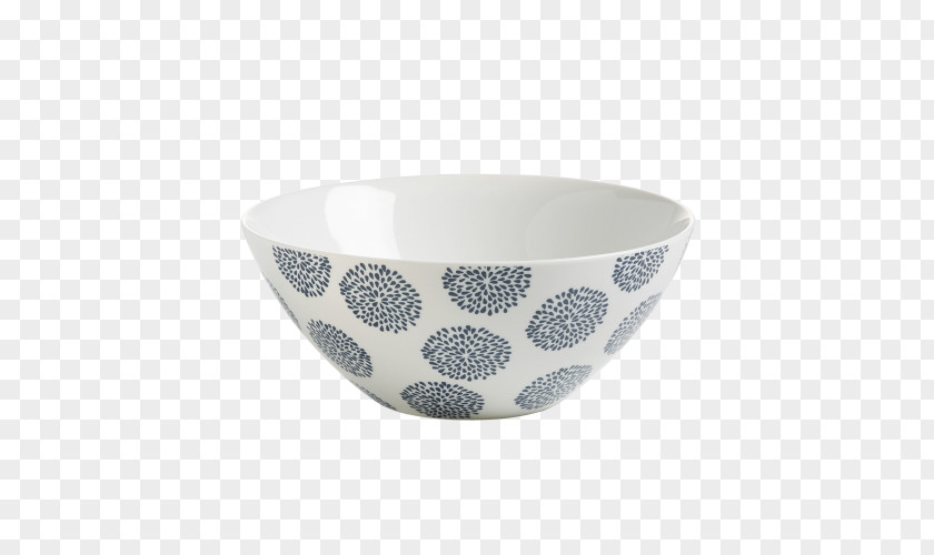 Indigo Flower Bowl Porcelain Bacina Glass Tableware PNG