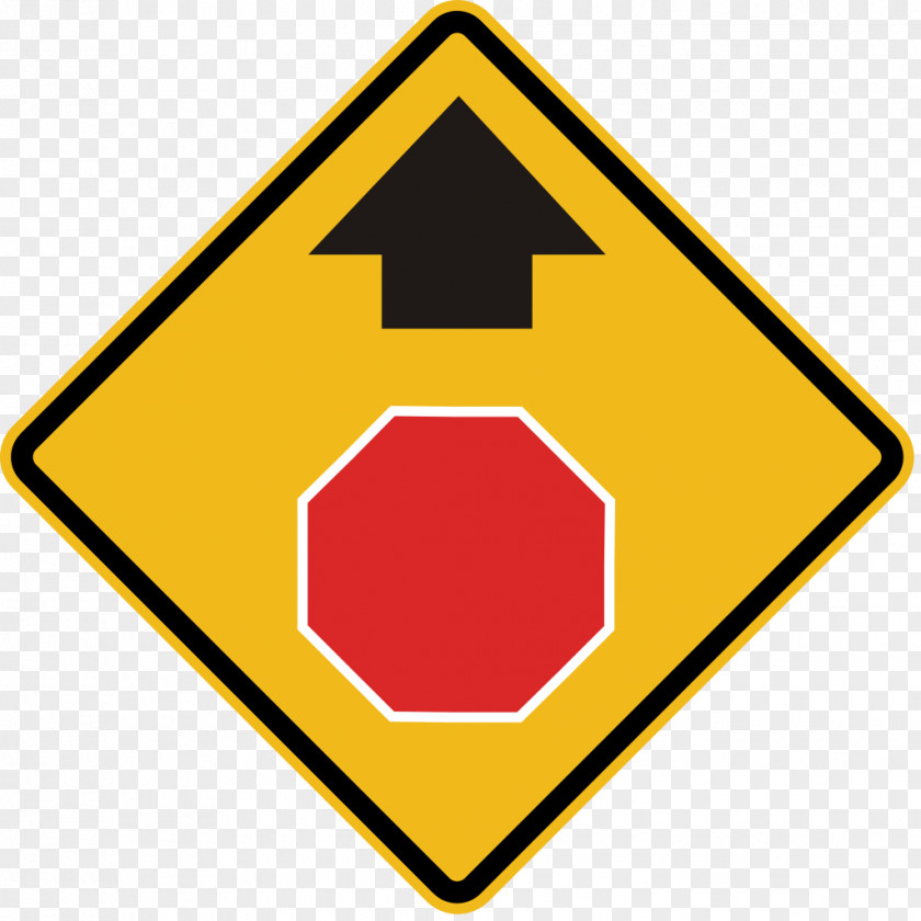 Road Column Traffic Sign Stop Warning Manual On Uniform Control Devices PNG