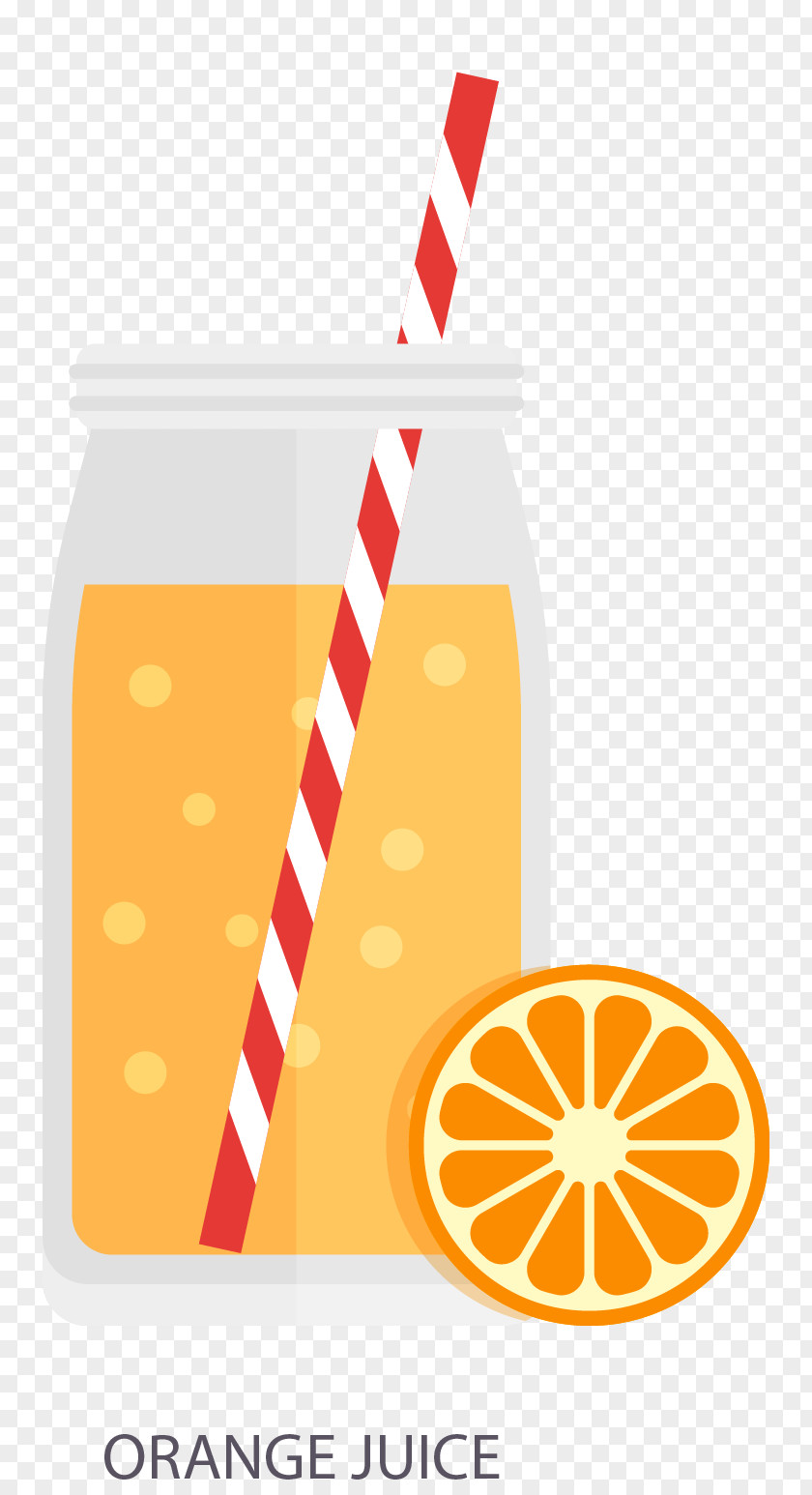 Freshly Squeezed Juice Decoration Orange Tea Milk Drink PNG