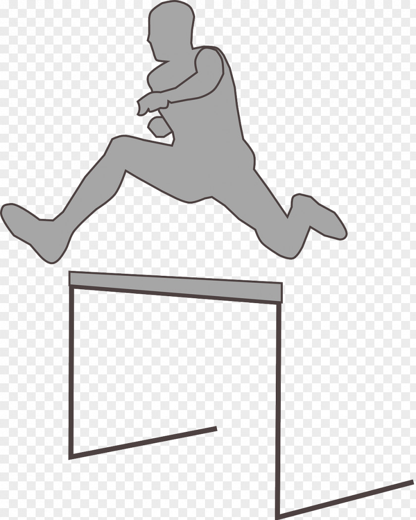 Jumping Silhouette Clip Art PNG