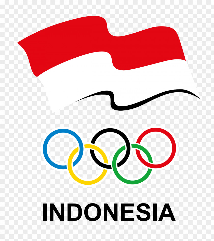 Olympic Rings Indonesian Committee Summer Games National PNG