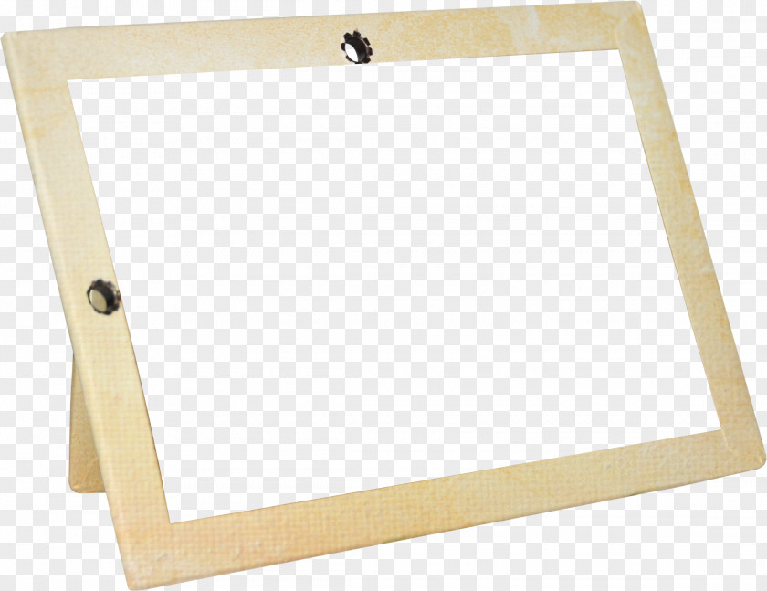 Simple Mirror Border Wood Material Angle Pattern PNG