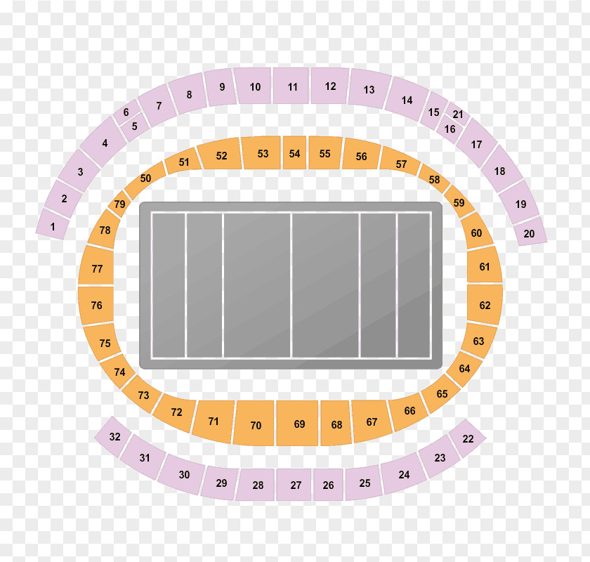 Stadium Oval Circle Violet PNG