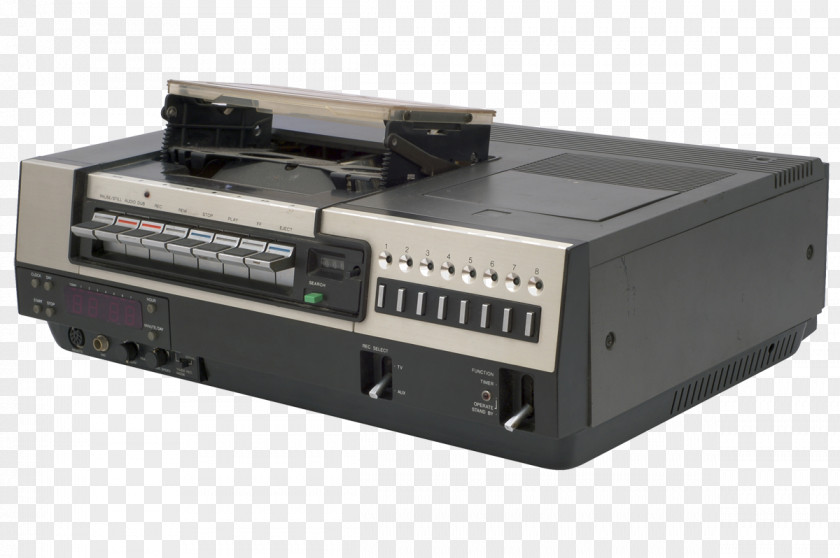 Audio Cassette VHS Betamax Digital Video VCRs Videotape PNG