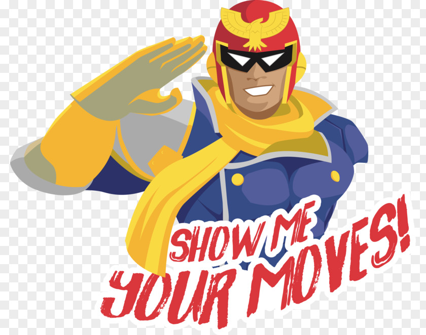 Captain Falcon Logo Superhero Font PNG