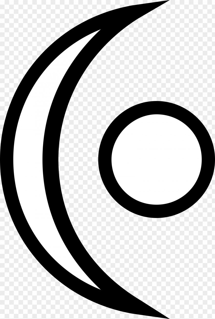 Crescent Symbol Clip Art PNG