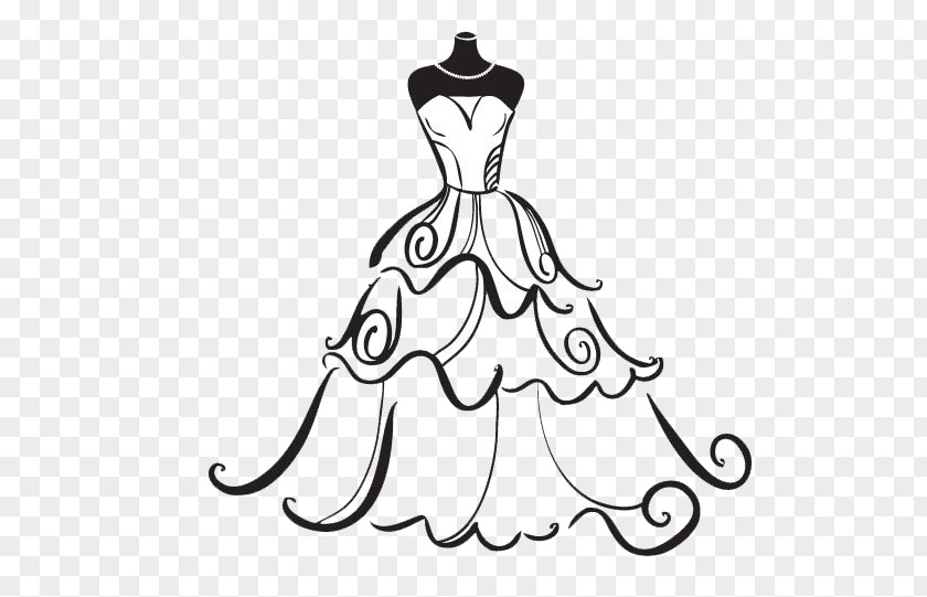 Jane Pen Wedding Dress Bride Clip Art PNG