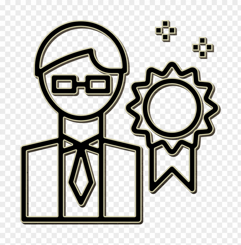 Professional Icon Business Technician PNG