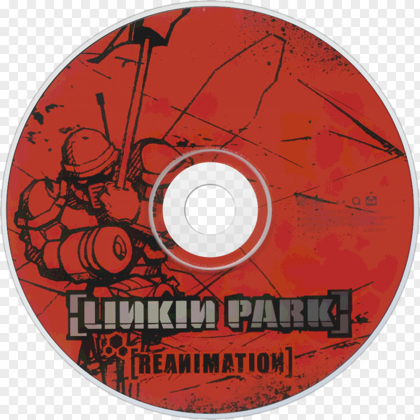 Reanimation Compact Disc Linkin Park Album Hybrid Theory PNG