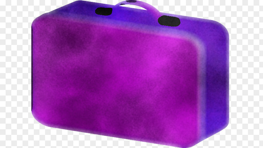 Rectangle Cobalt Blue / M Violet Plastic PNG