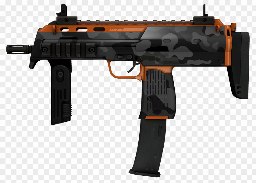 Weapon Counter-Strike: Global Offensive FACEIT Major: London 2018 Heckler & Koch MP7 Submachine Gun PNG
