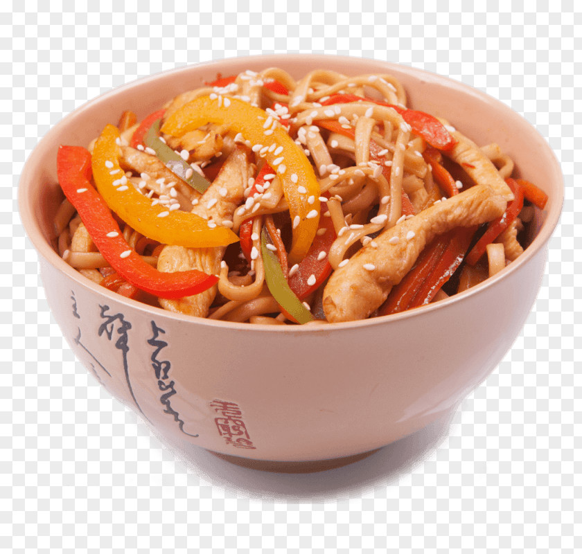 Chow Mein Chinese Noodles Fried Yaki Udon Lo PNG