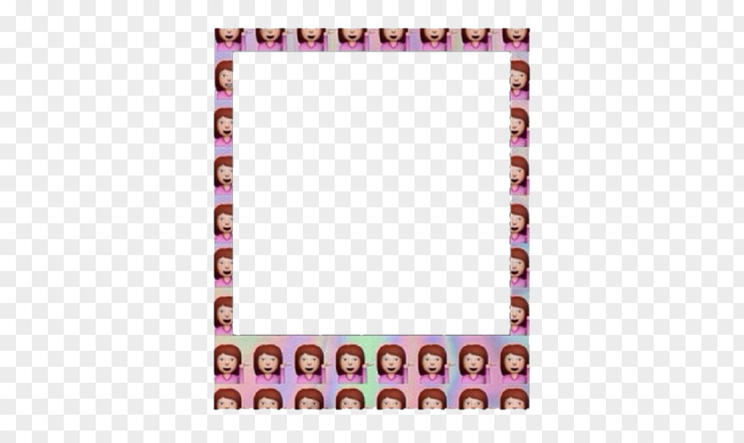 Emoji Expression Frame Picture Frames We Heart It Polaroid Corporation Photography PNG