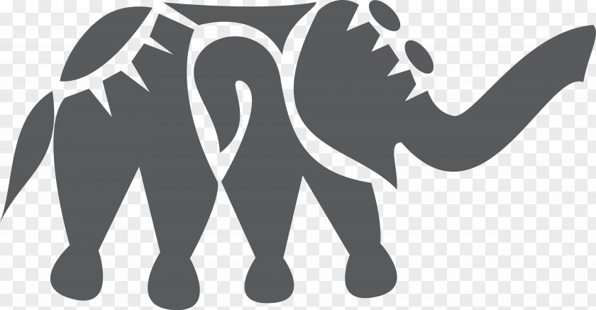 Indian Motifs African Elephant Mammal Elephants Logo Horse PNG