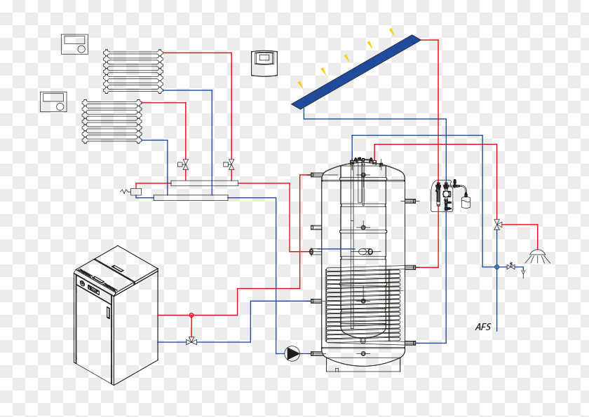 Kettle Boiler Agua Caliente Sanitaria Berogailu Plumbing PNG