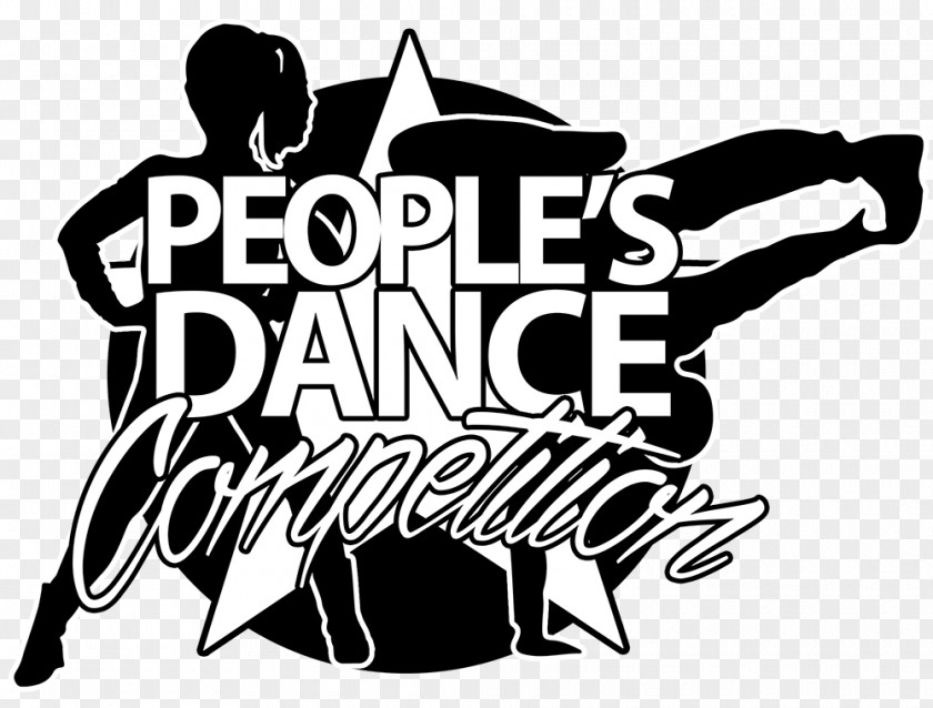 Dance Contest Logo Brand Character Font PNG