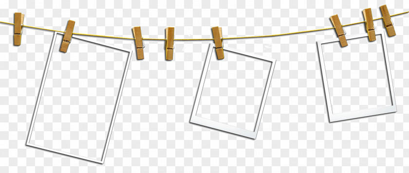 Hanging Paper Rope Picture Frame Computer File PNG