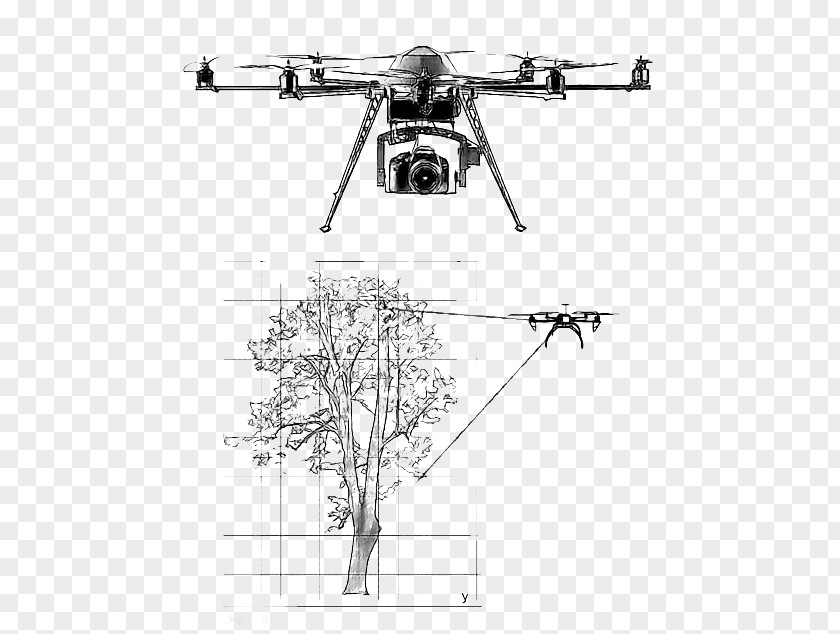 Oblique Light Helicopter Rotor Propeller Drawing /m/02csf PNG