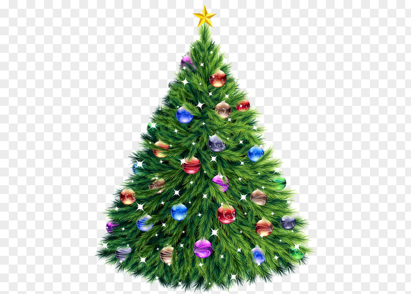 Santa Claus Christmas Tree PNG