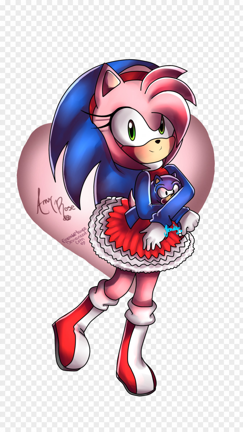 Sonic The Hedgehog Amy Rose Drawing Character Sega PNG