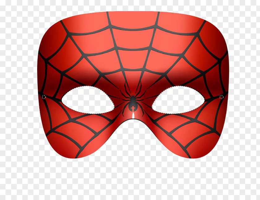 Spider Mask Vector Graphics Illustration PNG