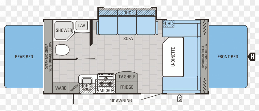 Ultra Light Jayco, Inc. Campervans Caravan Floor Plan Popup Camper PNG