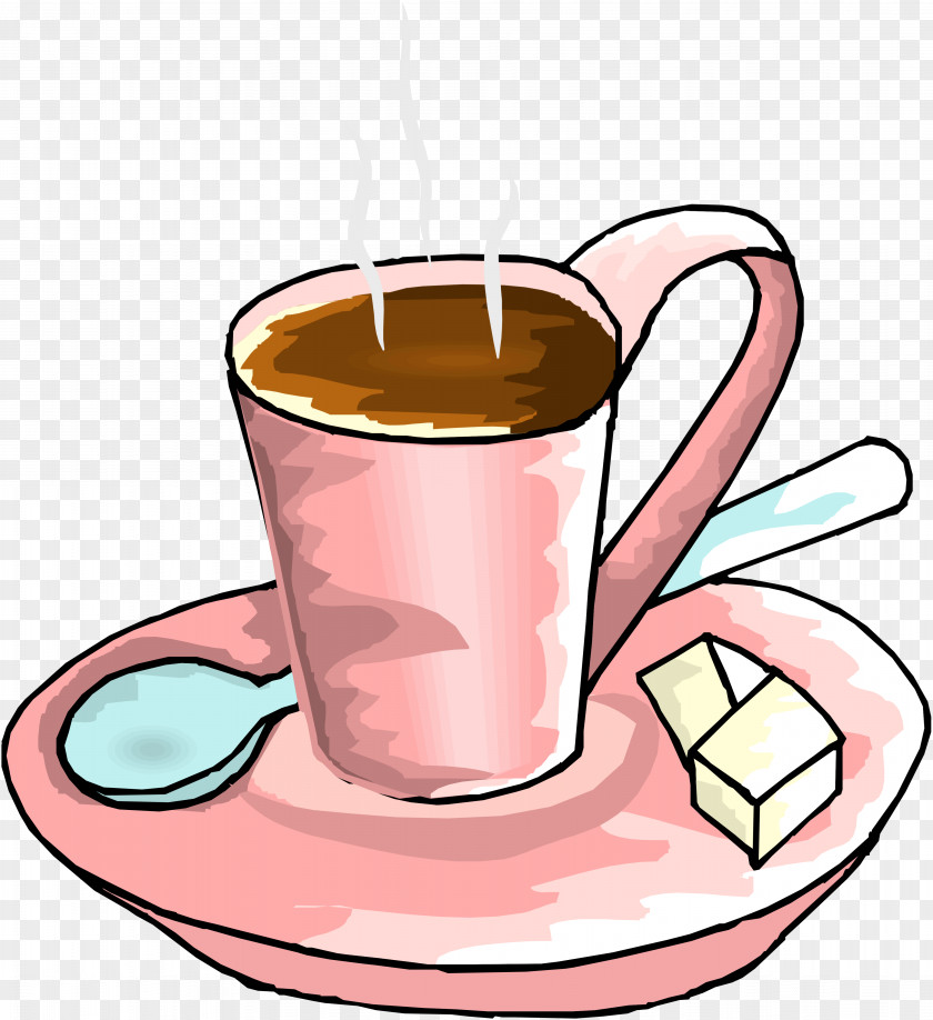 Coffee Espresso Tea Cafe Drink PNG