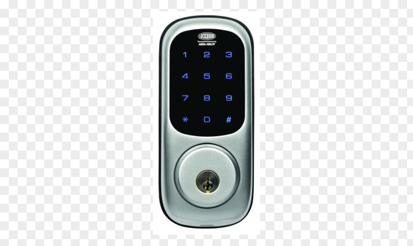 Door Electronic Lock Dead Bolt Lockset PNG