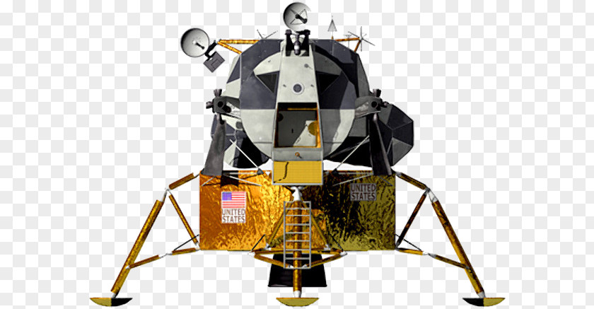 Moon Lunar Lander Apollo Program 11 Module PNG