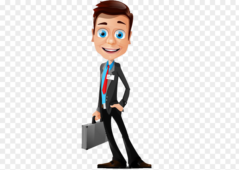 Officer-cartoon Businessperson Cartoon Clip Art PNG