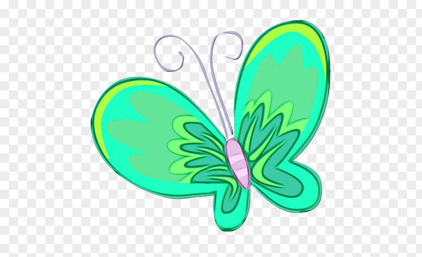 Symbol Pollinator Green Leaf Watercolor PNG