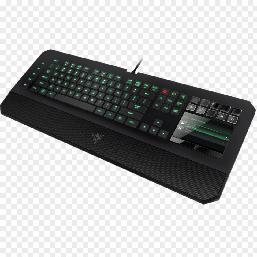 Trackpad Razer Inc. Gaming KeypadComputer Computer Keyboard DeathStalker Ultimate USB PNG