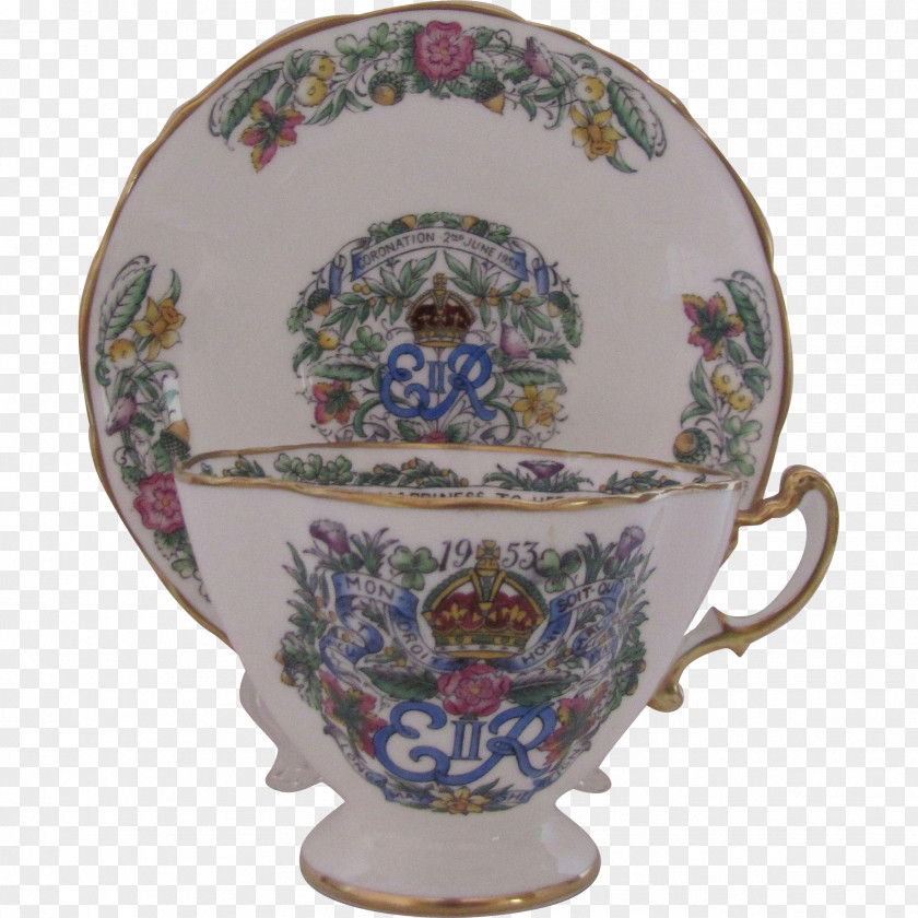 Vase Saucer Porcelain Plate Tableware PNG