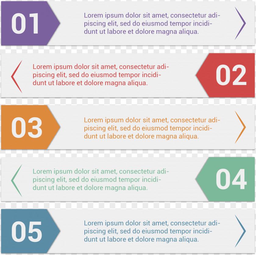 Vector Hand-painted Label PPT Infographic Web Template System PNG