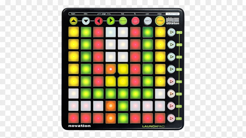 Ableton Live Novation Digital Music Systems MIDI Controllers Disc Jockey PNG jockey, Launchpad clipart PNG