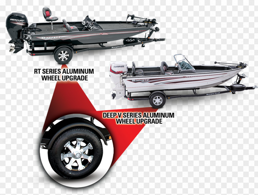 Aluminum 4 Wheeler Trailers Bass Boat Gone Fishin' Marine Phoenix Motor Boats PNG
