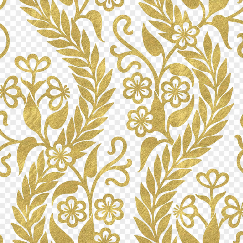 Golden Wheat Gold Pattern PNG