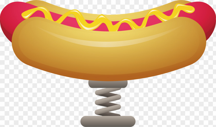 Vector Hand-painted Delicious Sausage Toys Nathans Hot Dog Eating Contest Fast Food Pizza PNG