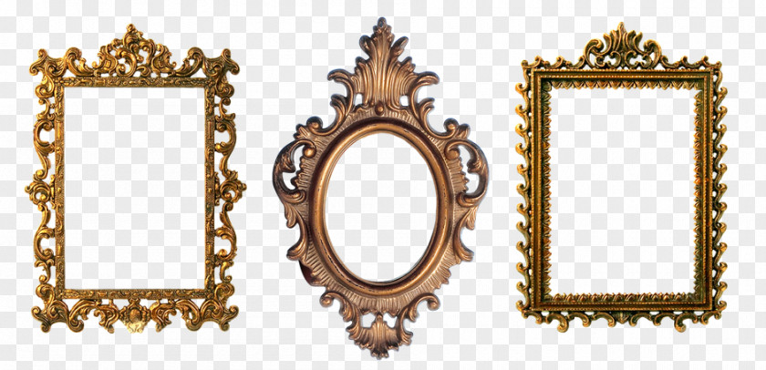 Baroque Picture Frames PNG