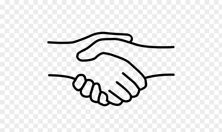 Social Media Handshake Business Organization PNG